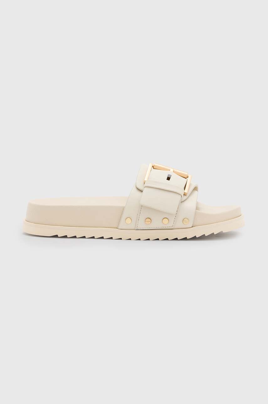 

Кожени чехли AllSaints Ellie Stud в бежово W029FA, Бежов