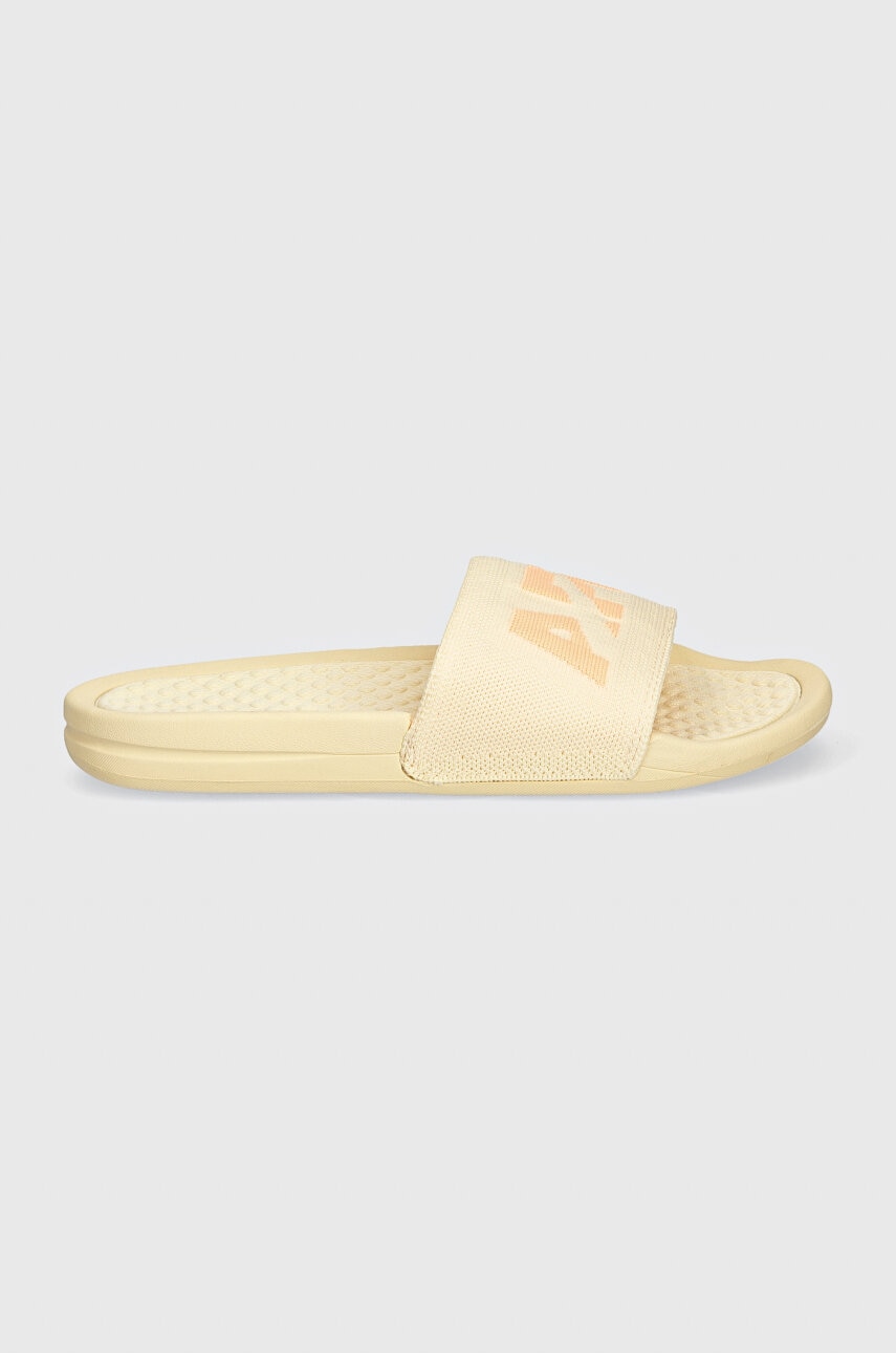 Παντόφλες APL Athletic Propulsion Labs TECHLOOM SLIDE χρώμα: κίτρινο, 2.4.002224 φωτογραφία