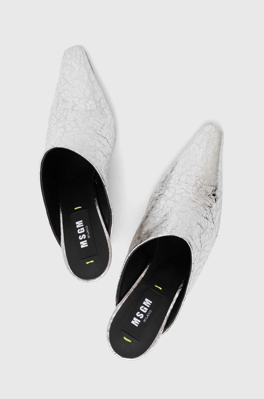 Kožené šľapky MSGM