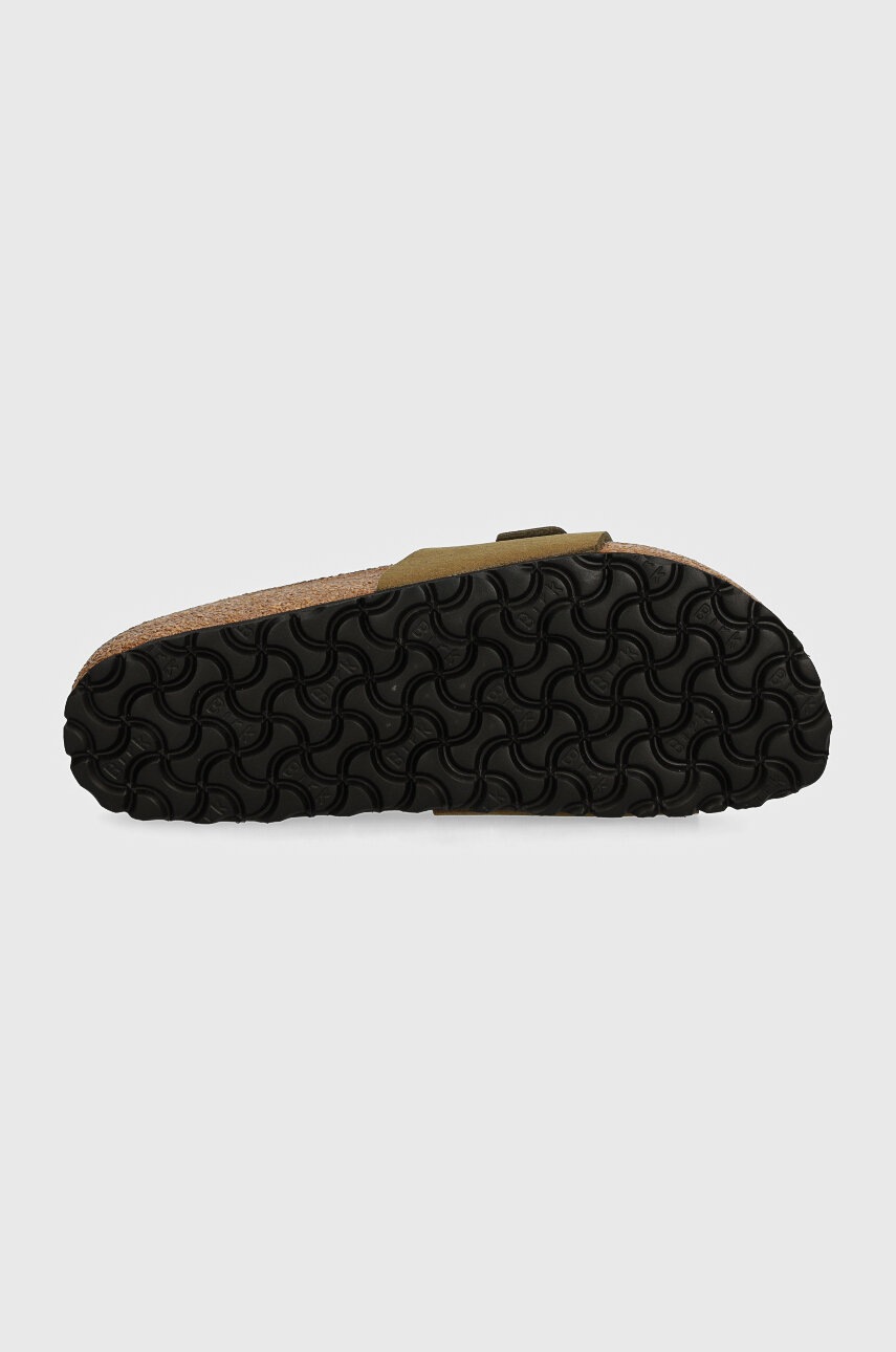 Шльопанці Birkenstock Madrid жіночі колір зелений 1027974 