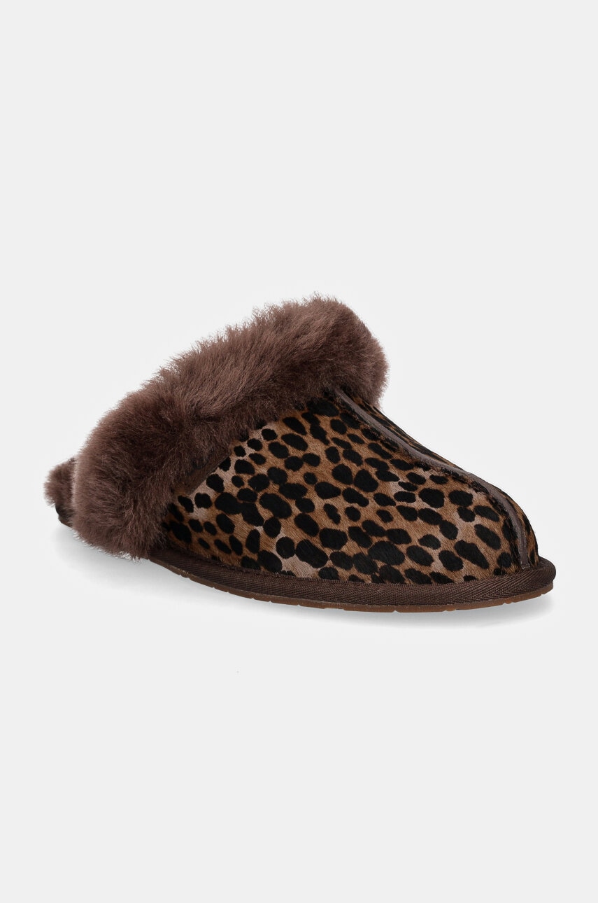 UGG papuci de casa Scuffette Caspian culoarea maro, 1158352-BCDR
