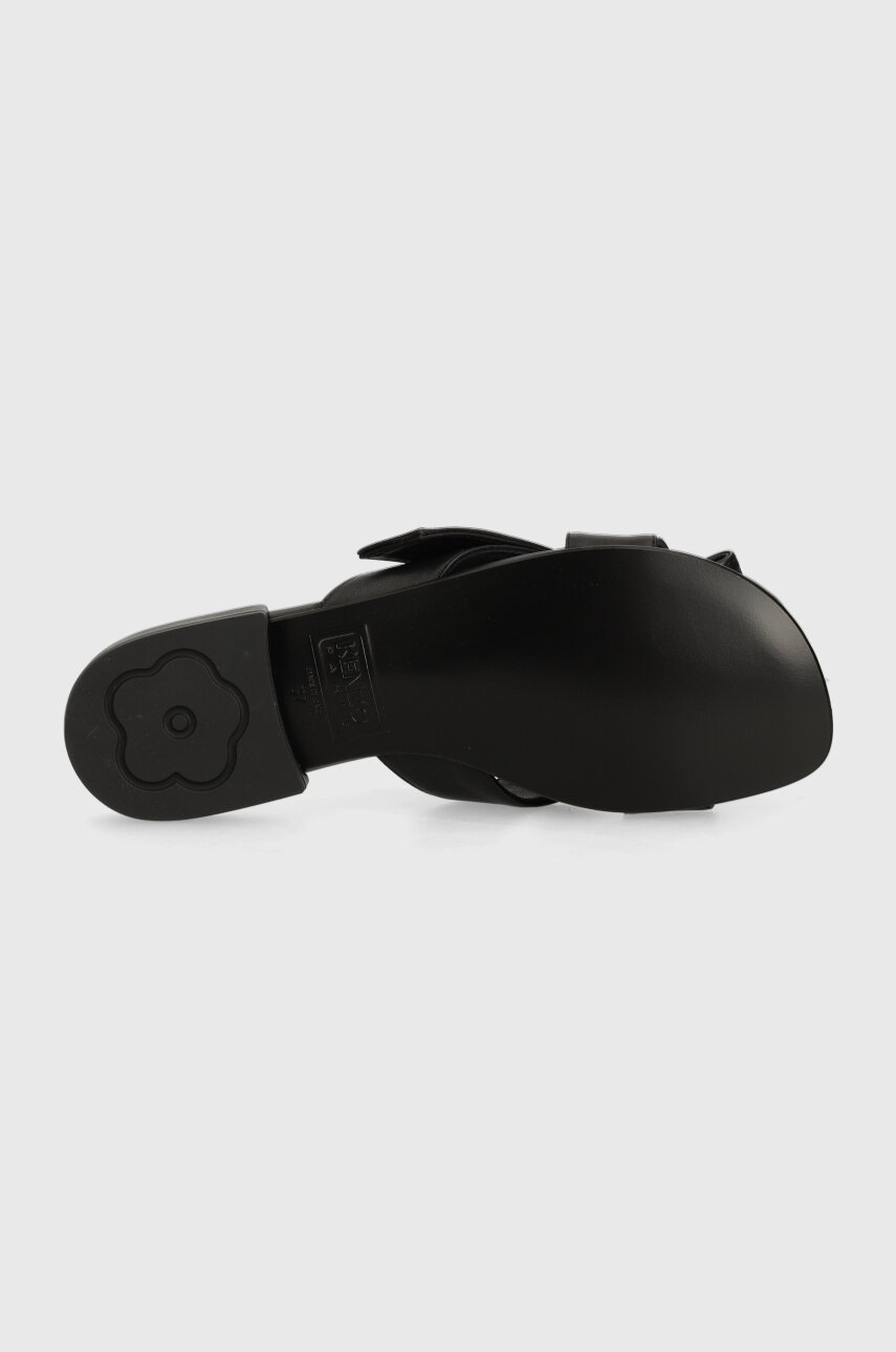 Kožené šľapky Kenzo Oki Leather Mules