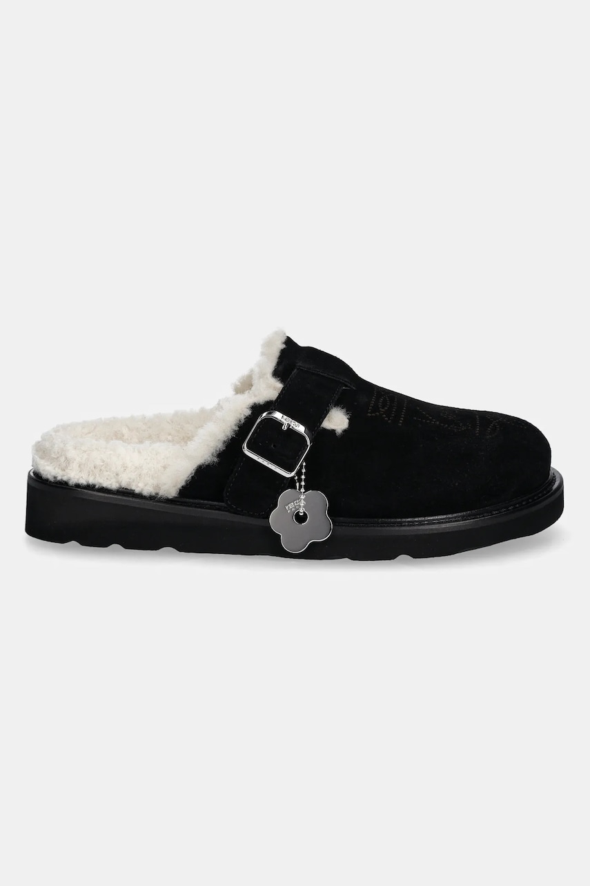 Semišové šľapky Kenzo Matto Clogs