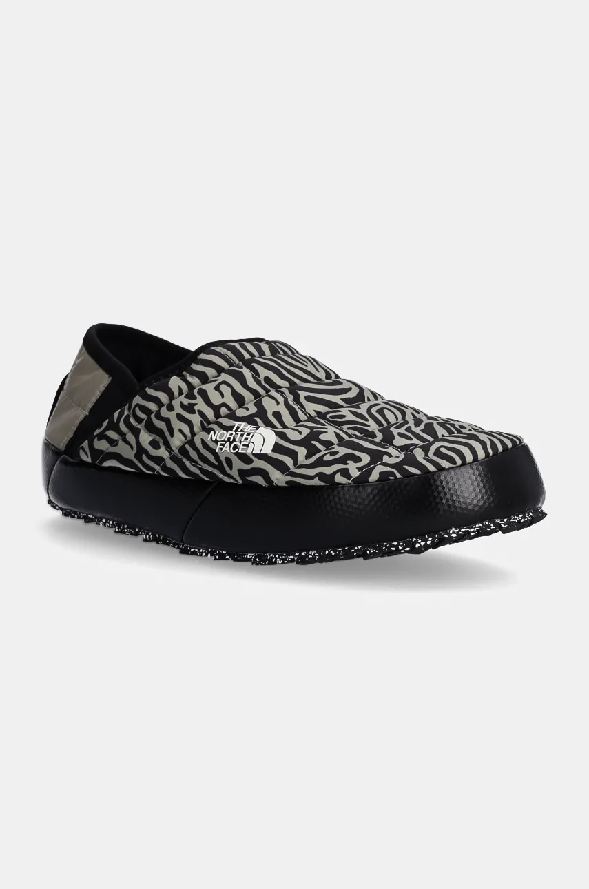 The North Face papuci de casa Thermoball Traction Mule V culoarea bej, NF0A3V1H8IW1