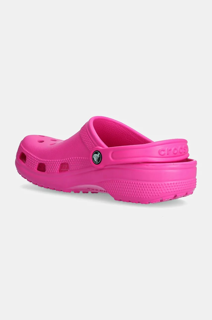 Παντόφλες Crocs Classic χρώμα: ροζ, 10001 φωτογραφία