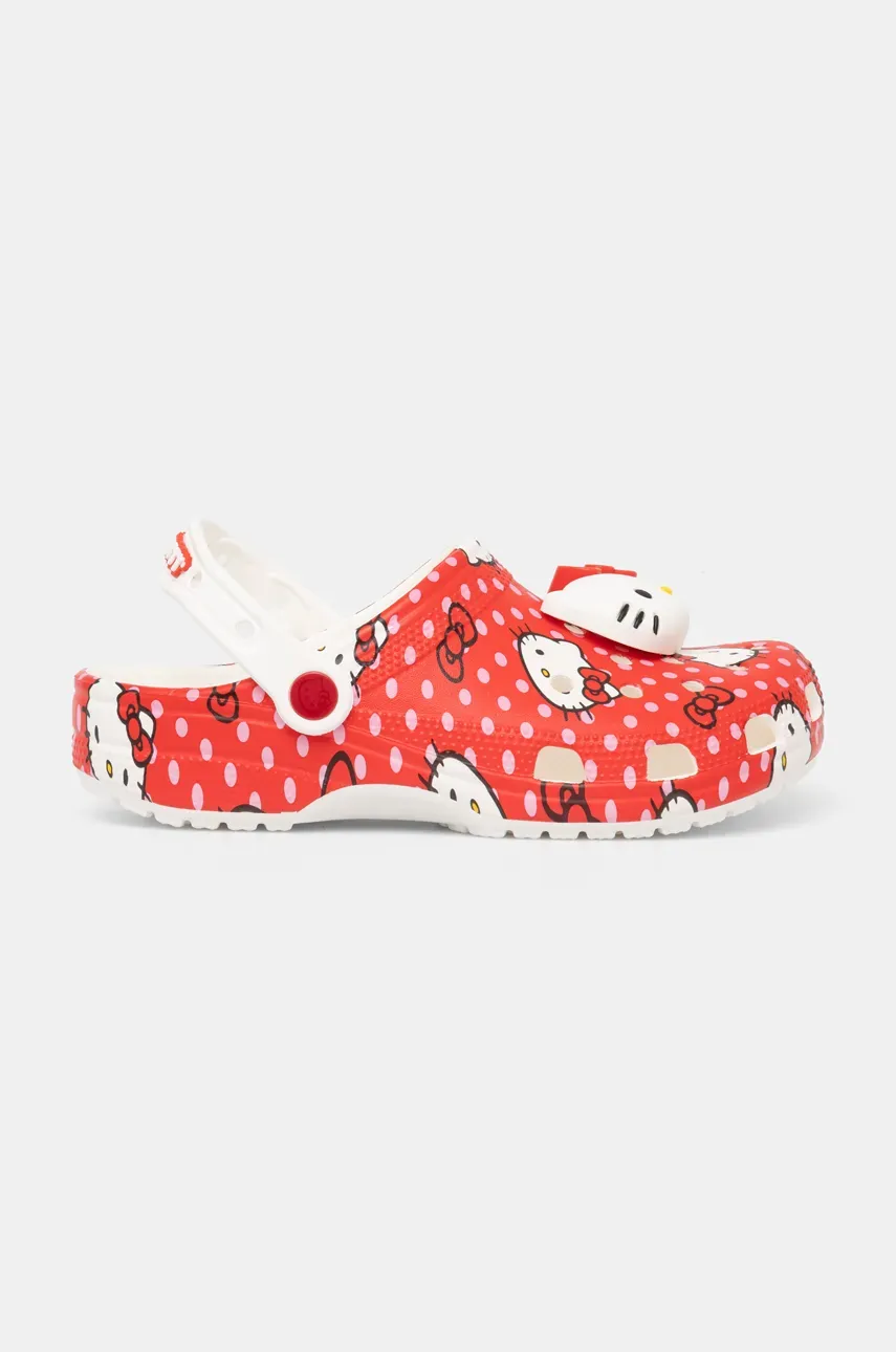 Шлепанцы Crocs Classic Hello Kitty Red Clog женские цвет красный 210575 Шлепанцы Crocs Classic Hello Kitty Red Clog женские цвет красный 210575