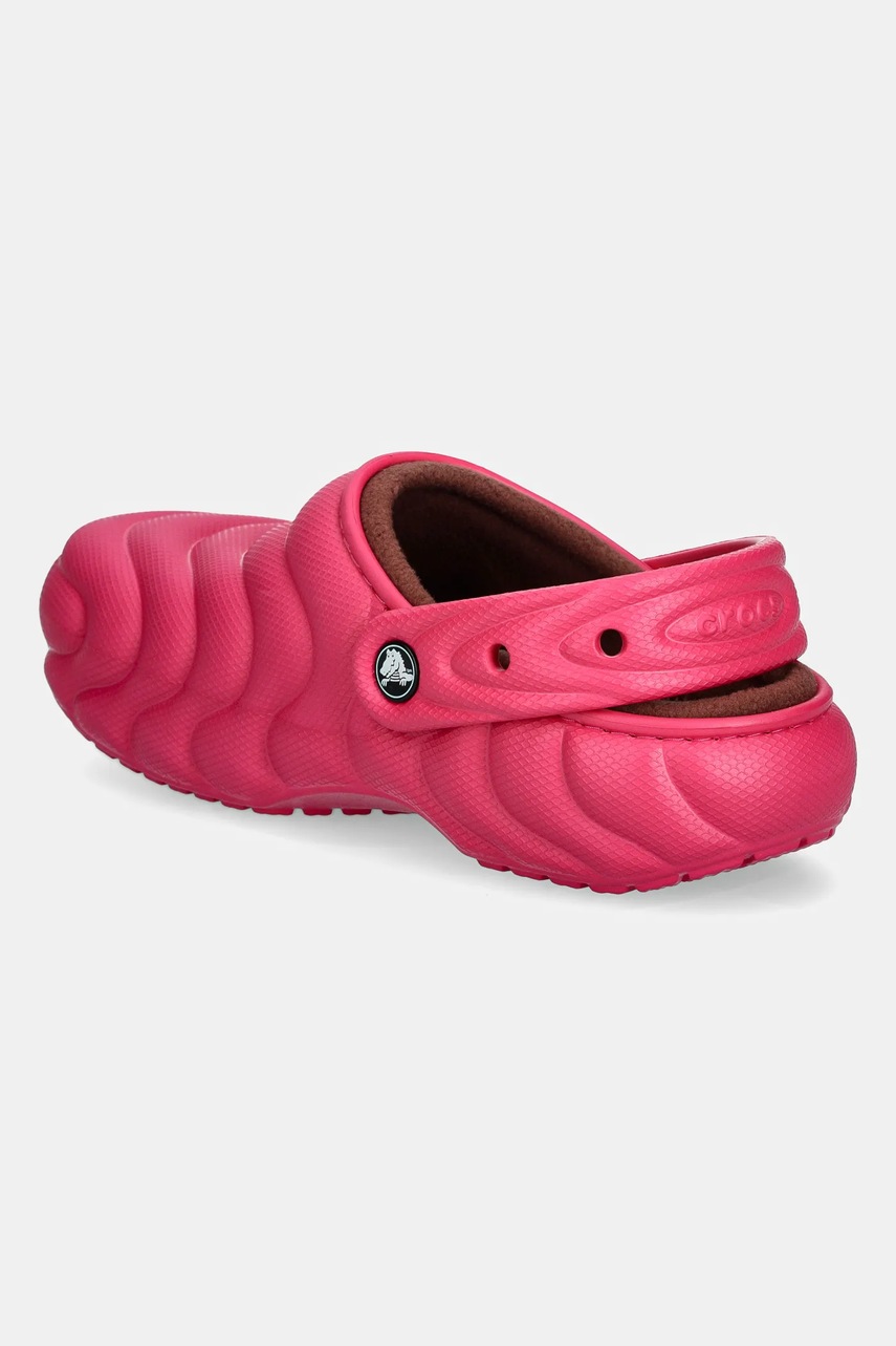 Тапочки Crocs Classic Lined Overpuff Clog колір рожевий 210059 