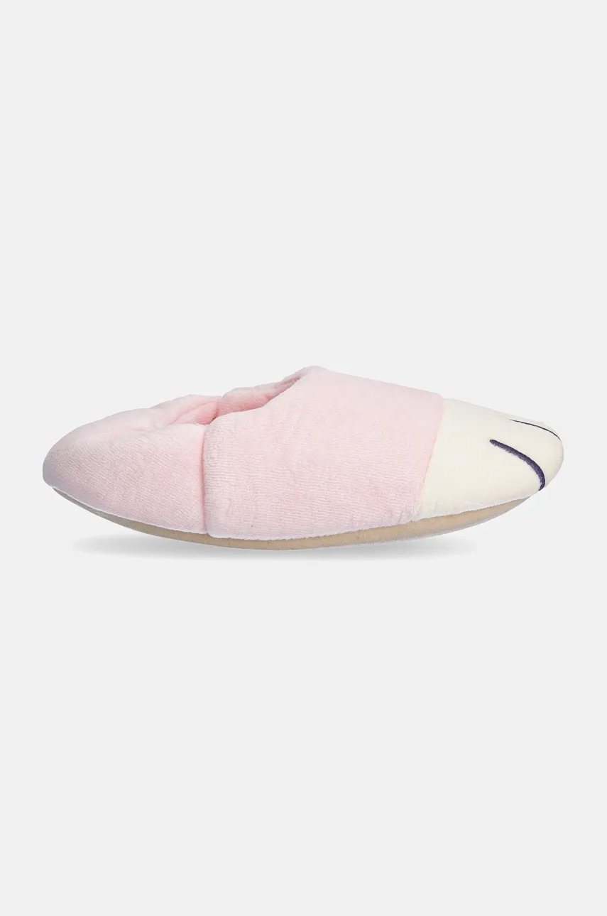 Дитячі капці United Colors of Benetton колір рожевий 8VFE0D014