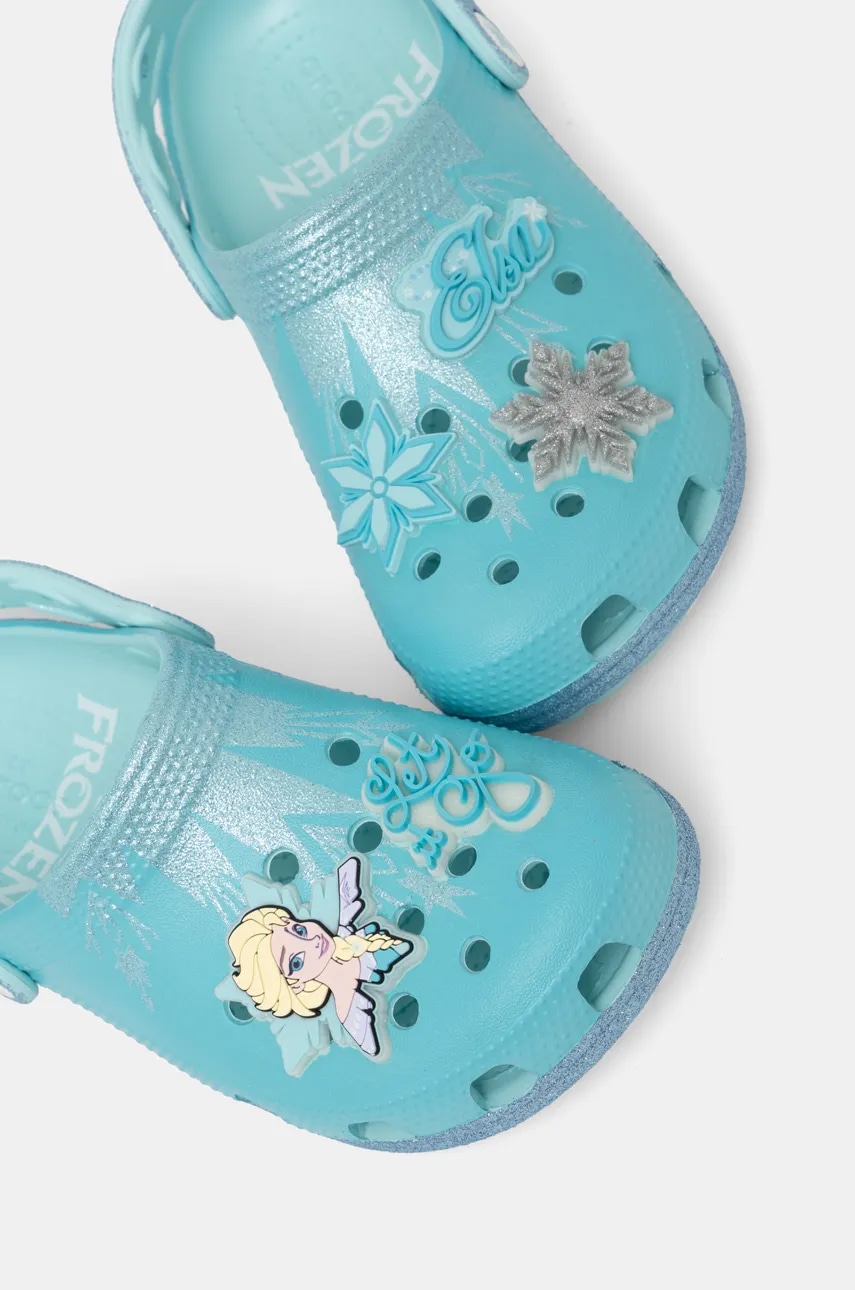 Detské šľapky Crocs CROCSCLASSIC FROZEN ELSA CLOG