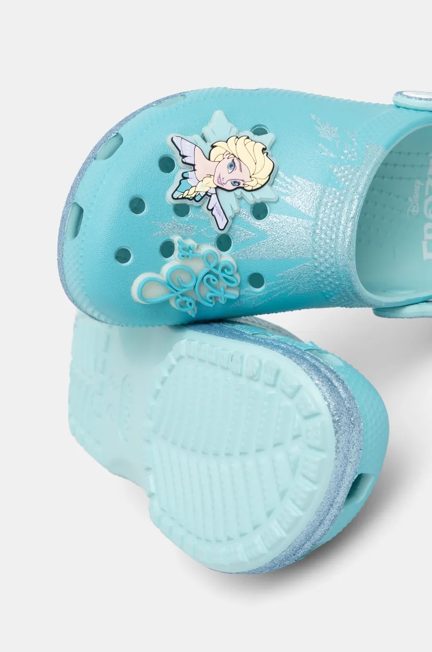 Detské šľapky Crocs CROCSCLASSIC FROZEN ELSA CLOG
