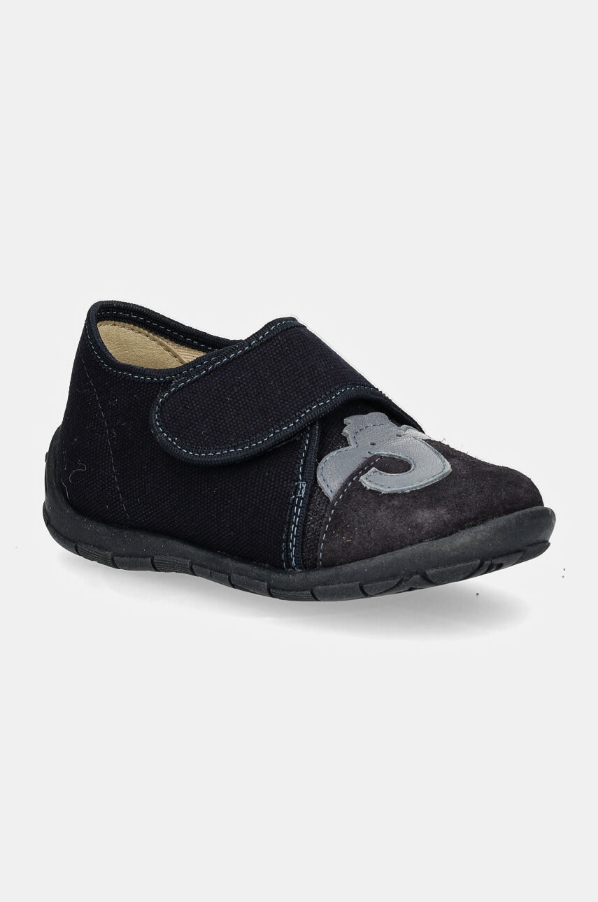 Froddo papuci copii CLASSIC SLIPPERS culoarea albastru marin, G1700393 Froddo papuci copii CLASSIC SLIPPERS culoarea albastru marin, G1700393