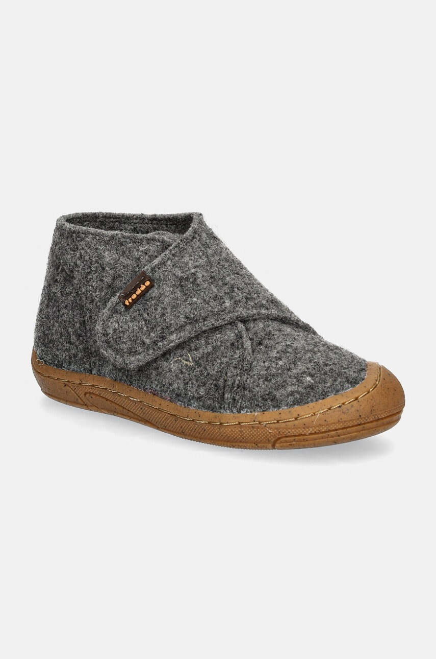 

Детски пантофи Froddo MINNI WOOLY в сиво G1700343, Сив