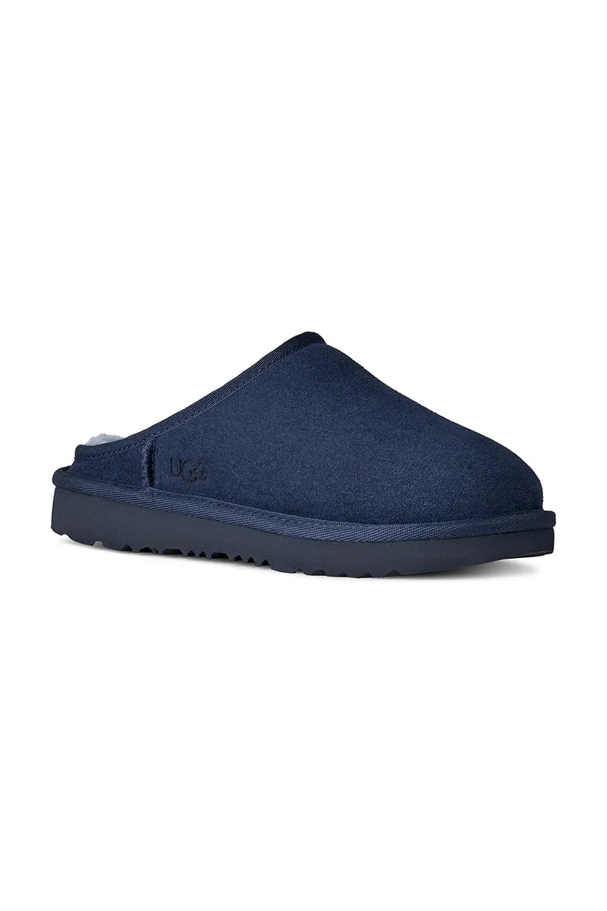 Дитячі замшеві капці UGG KIDS'''''''''''''''''''''''''''''''' CLASSIC SLIP-ON колір чорний 1161030K в Чернівцях