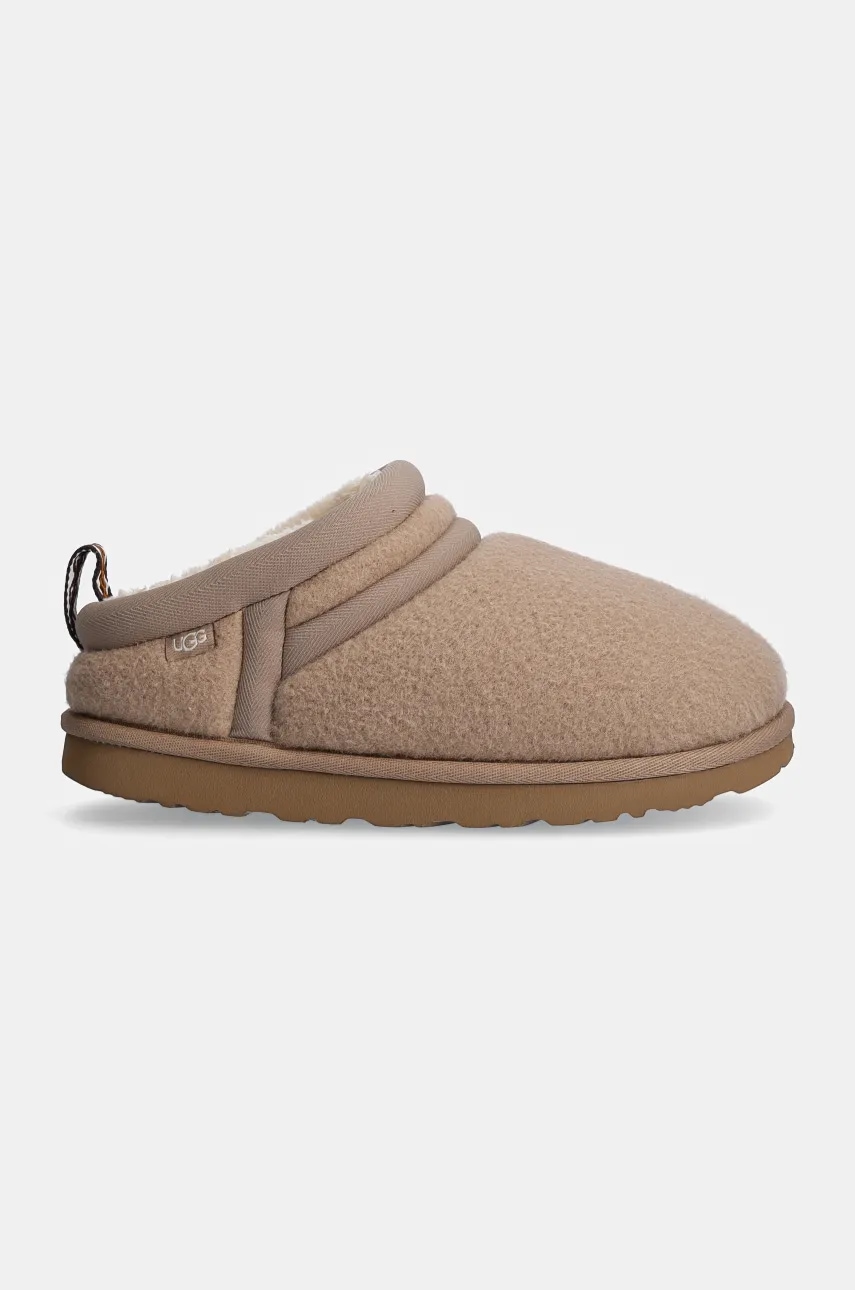 Детские тапки UGG ASTRO ULTRA цвет бежевый 1157670K Детские тапки UGG ASTRO ULTRA цвет бежевый 1157670K