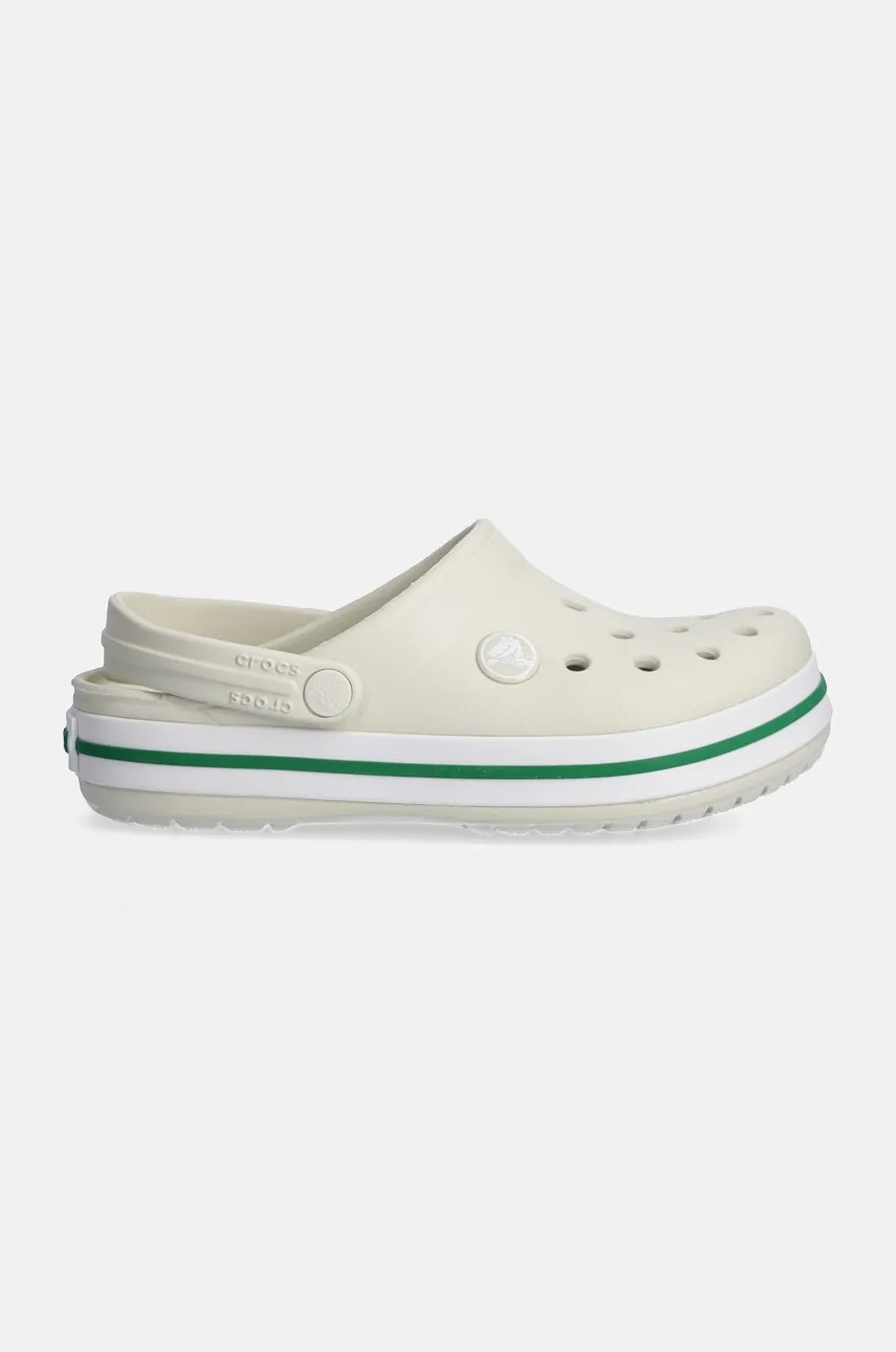 Детские шлепанцы Crocs CROCBAND CLOG цвет бежевый 207006