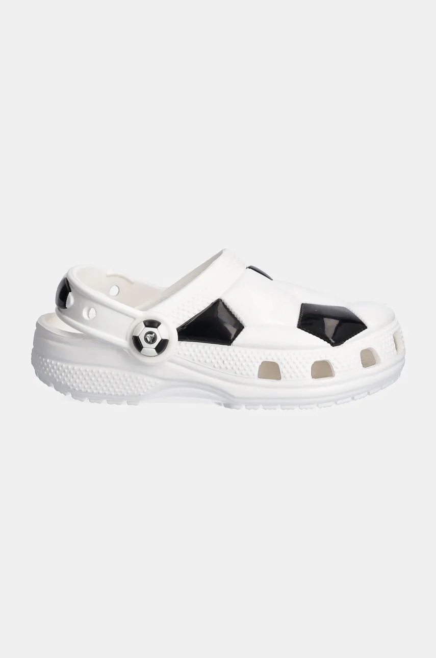 Детские шлепанцы Crocs CLASSIC SOCCER BALL CLOG цвет белый 210023
