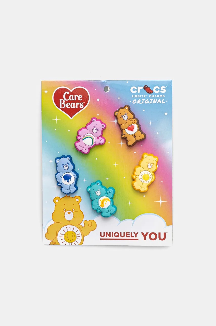 

Детски значки за обувки Crocs Care Bears (5 броя) 10013586, Многоцветен