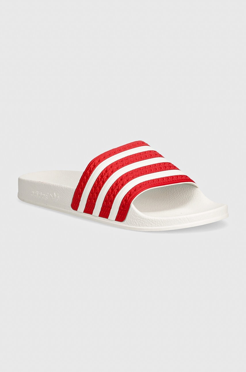 adidas Originals papuci Adilette barbati, culoarea alb, IG9286 adidas Originals papuci Adilette barbati, culoarea alb, IG9286