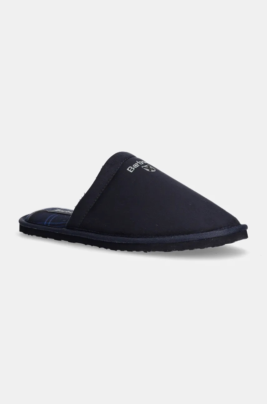 Barbour papuci de casa Everitt culoarea albastru marin, MSL0025NY52