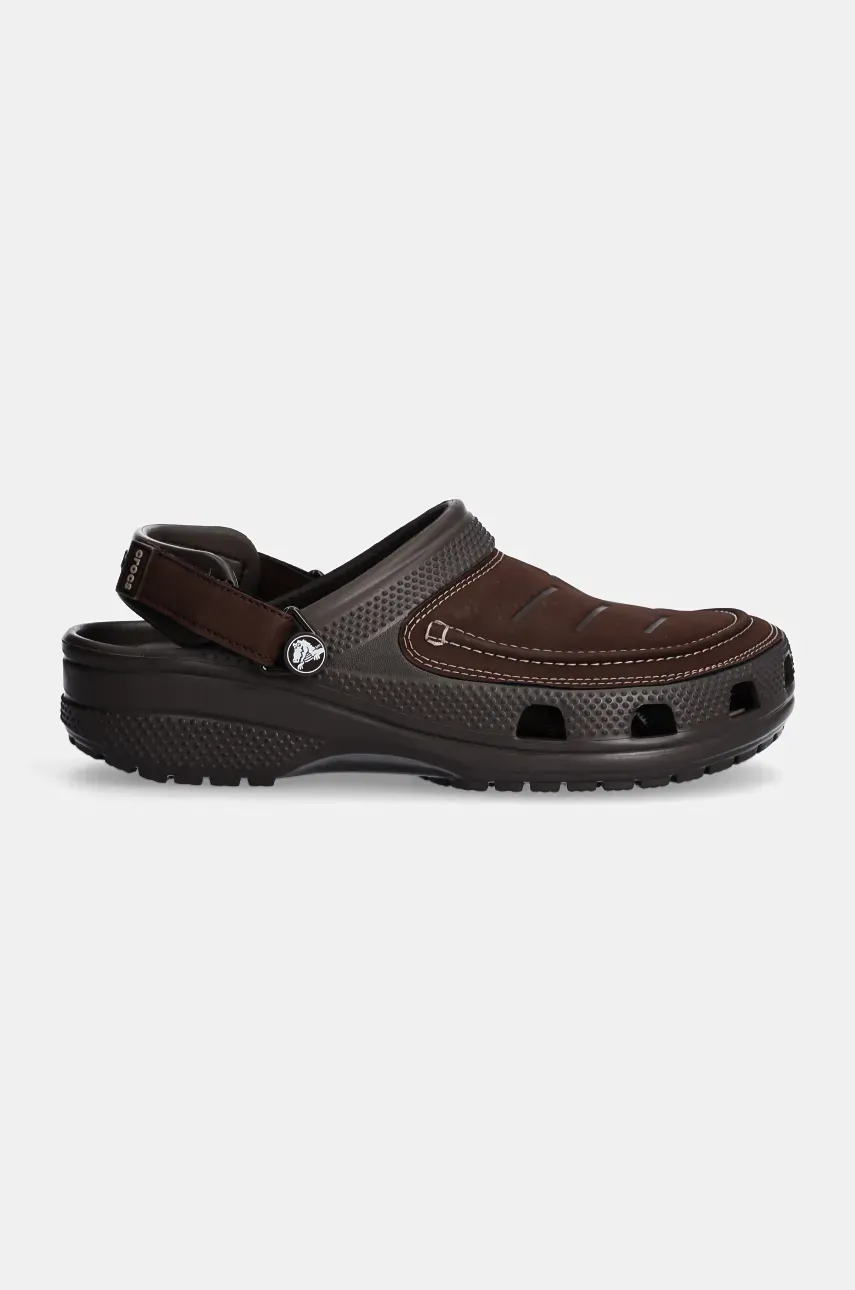 Шлепанцы Crocs Yukon Vista II Lr Clog M мужские цвет коричневый 207689 Шлепанцы Crocs Yukon Vista II Lr Clog M мужские цвет коричневый 207689