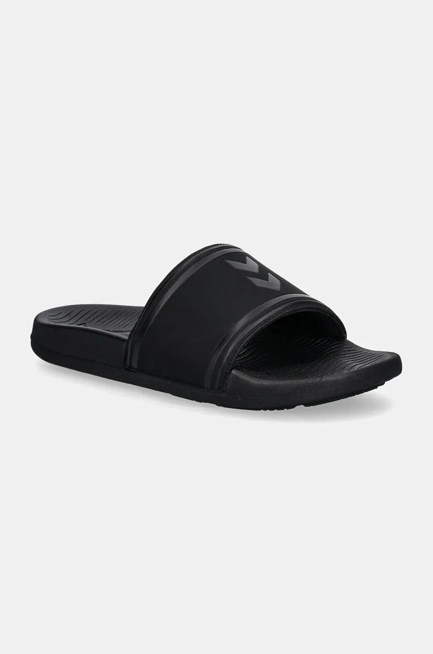 Hummel papuci culoarea negru, 228256