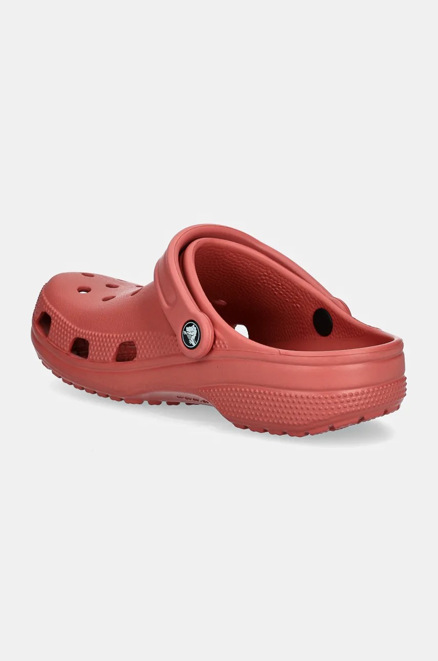Шльопанці Crocs Classic колір червоний 10001 