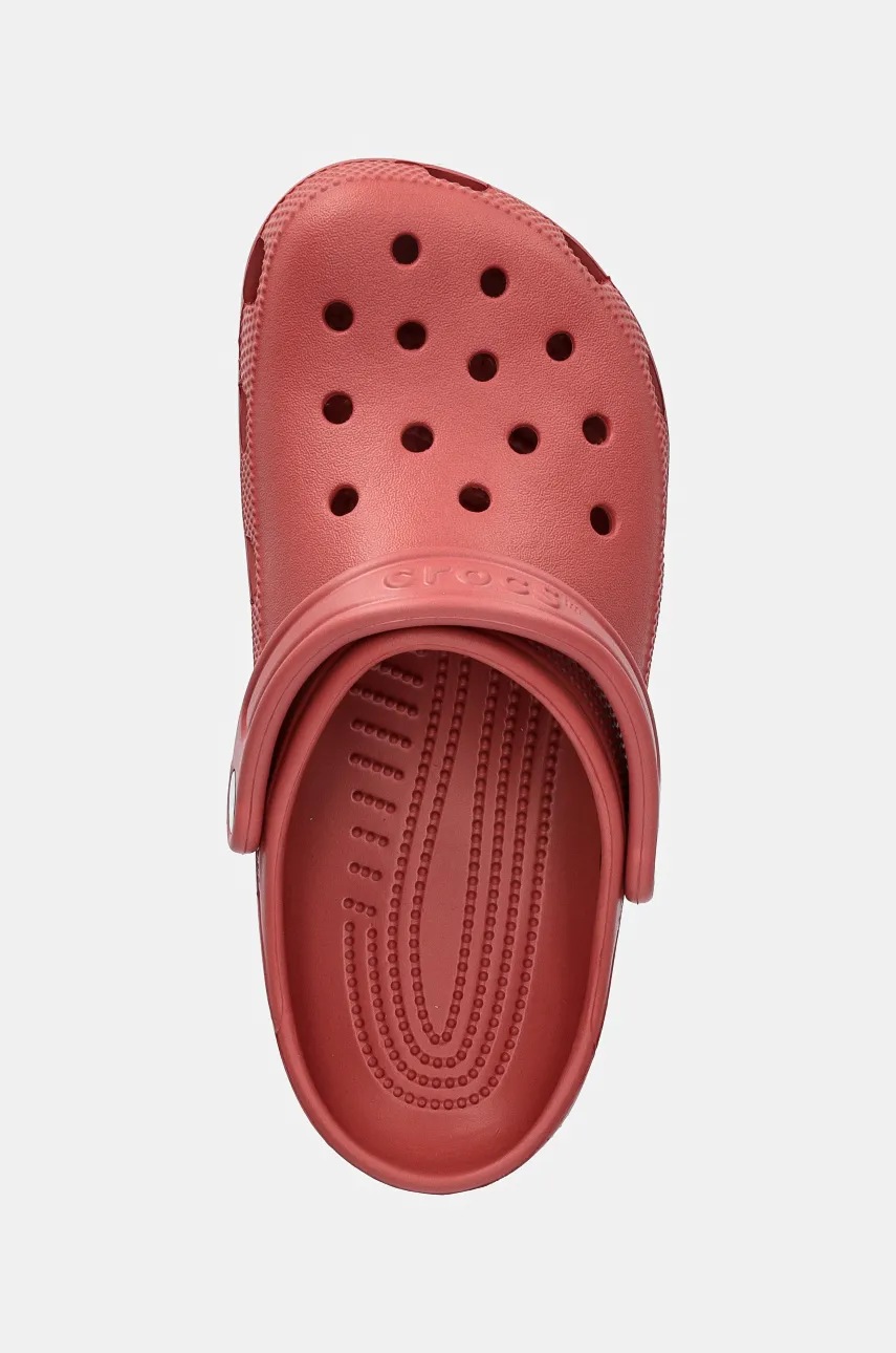 Шльопанці Crocs Classic колір червоний 10001 