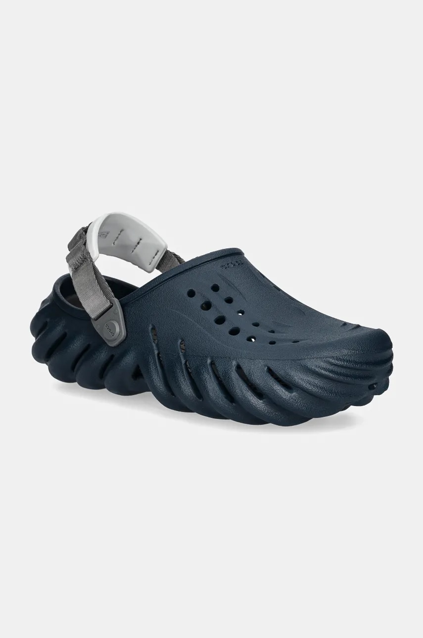 Crocs papuci X - (Echo) Clog culoarea albastru marin, 207937 Crocs papuci X - (Echo) Clog culoarea albastru marin, 207937