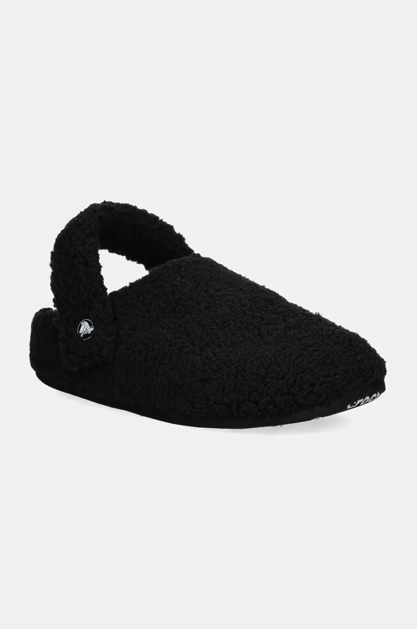 Crocs papuci de casa Classic Cozzy Slipper culoarea negru, 209386 Crocs papuci de casa Classic Cozzy Slipper culoarea negru, 209386
