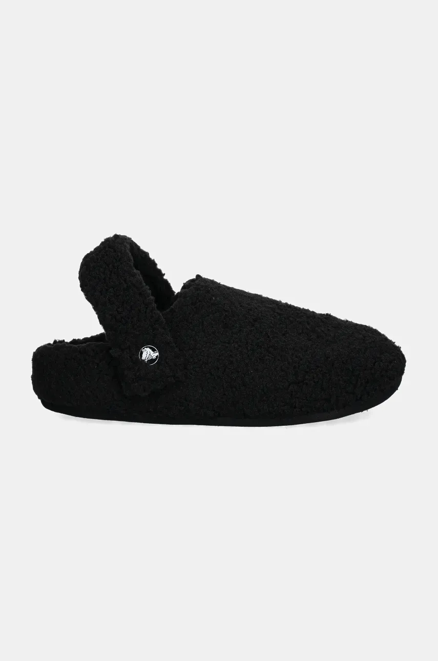Тапки Crocs Classic Cozzy Slipper цвет чёрный 209386 Тапки Crocs Classic Cozzy Slipper цвет чёрный 209386