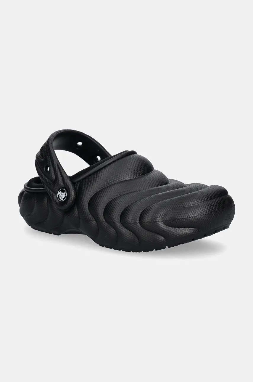 Crocs papuci Classic Lined Overpuff Clog culoarea negru, 210059 Crocs papuci Classic Lined Overpuff Clog culoarea negru, 210059