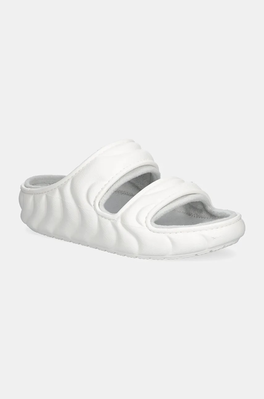 Crocs papuci Classic Cozzy Overpuff Sandal culoarea alb, 210074 Crocs papuci Classic Cozzy Overpuff Sandal culoarea alb, 210074