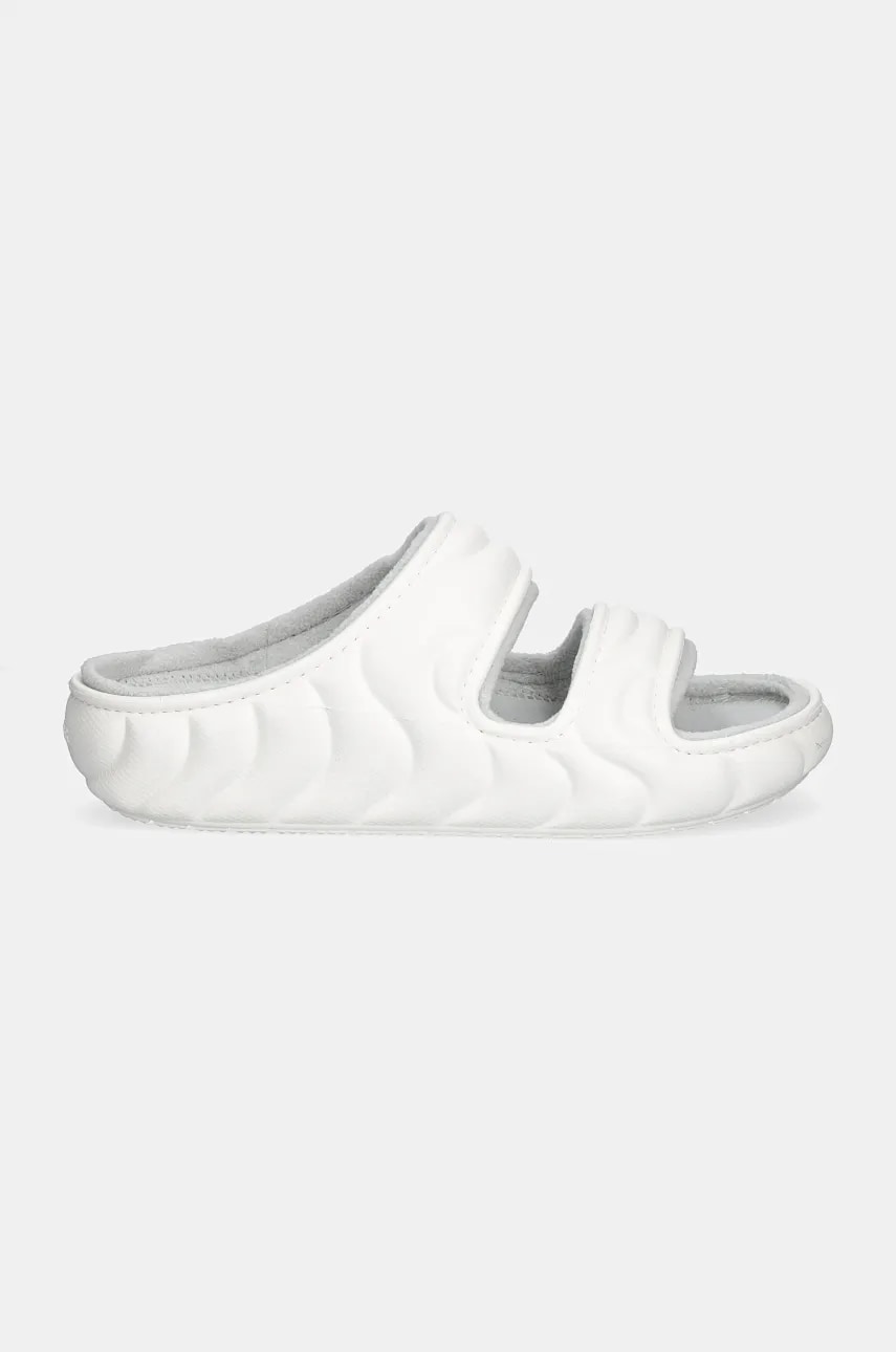 Шлепанцы Crocs Classic Cozzy Overpuff Sandal цвет белый 210074 Шлепанцы Crocs Classic Cozzy Overpuff Sandal цвет белый 210074