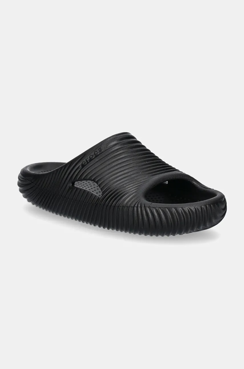 Crocs papuci Mellow Tide Recovery Slide culoarea negru, 210333 Crocs papuci Mellow Tide Recovery Slide culoarea negru, 210333