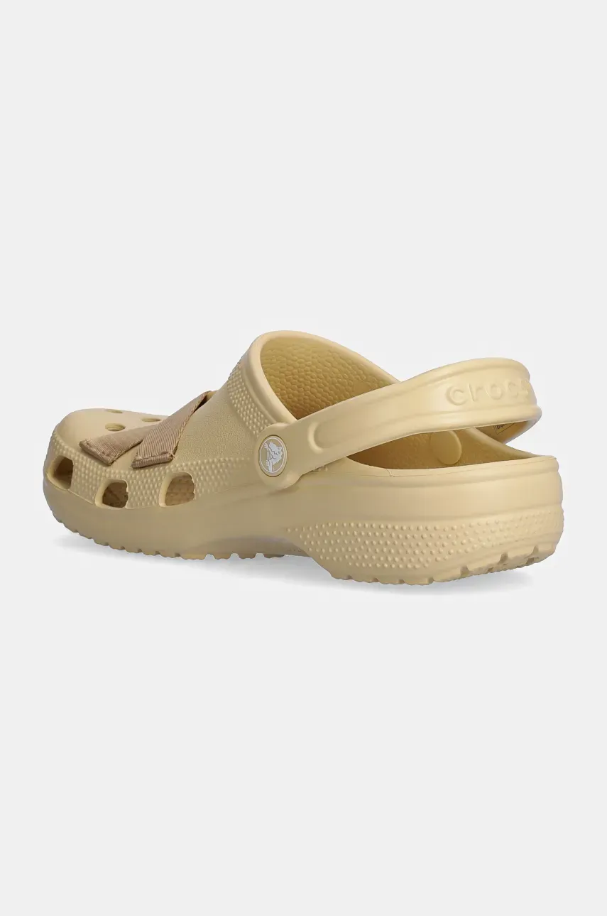 Crocs Papuci Classic Lockdown Clog Culoarea Bej, 210393