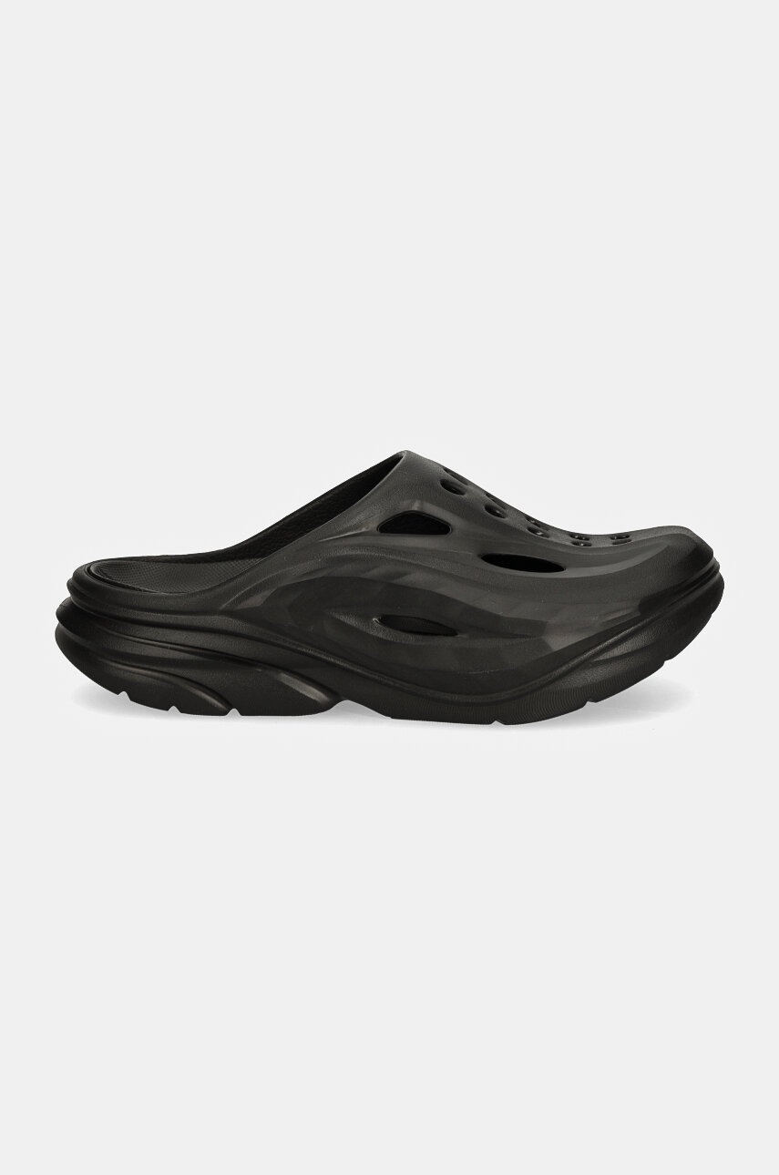 Παντόφλες Hoka Ora Recovery χρώμα: μαύρο, 1147951 φωτογραφία