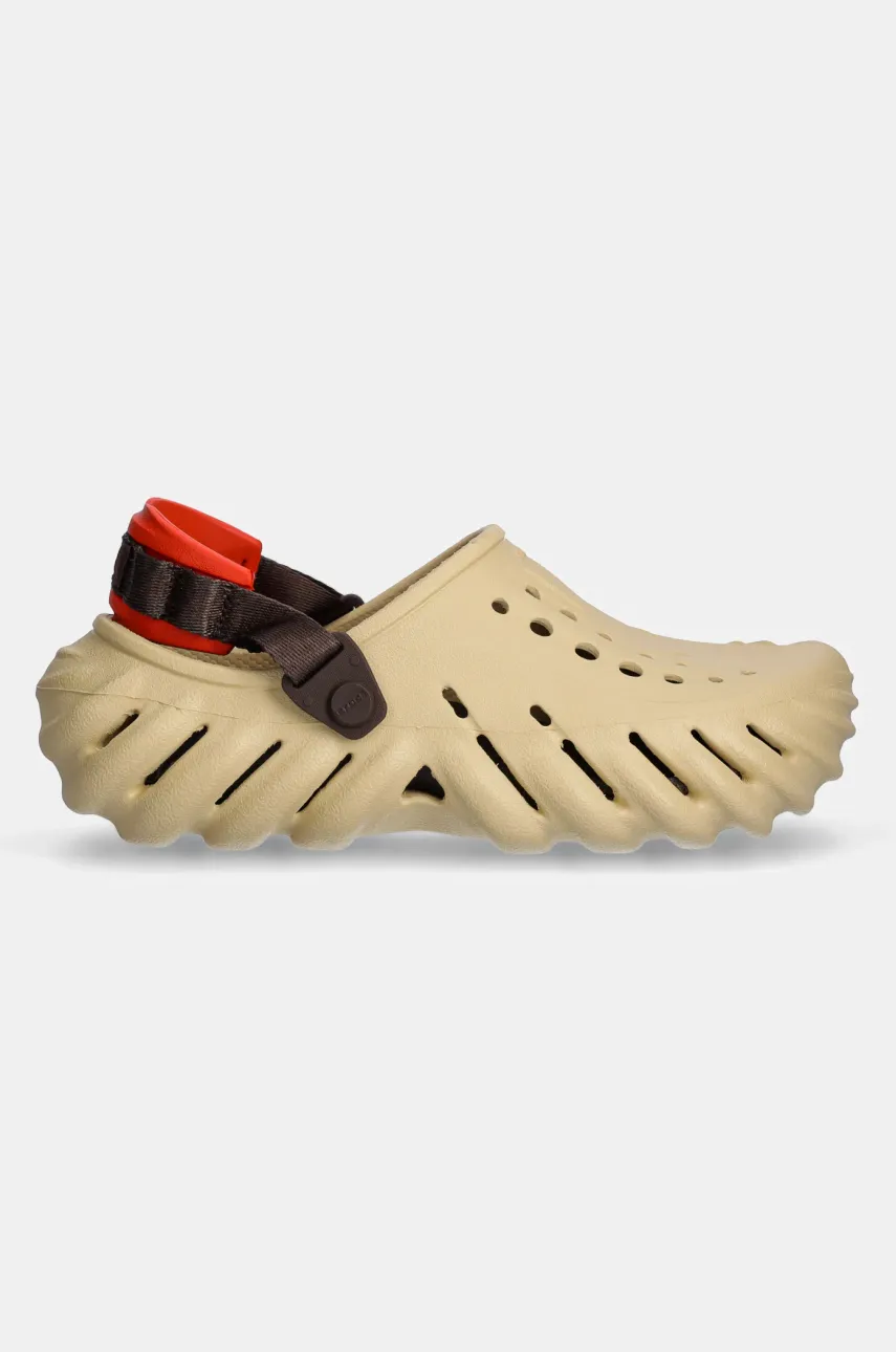 Natikači Crocs X - (Echo) Clog Bež Barva, 207937