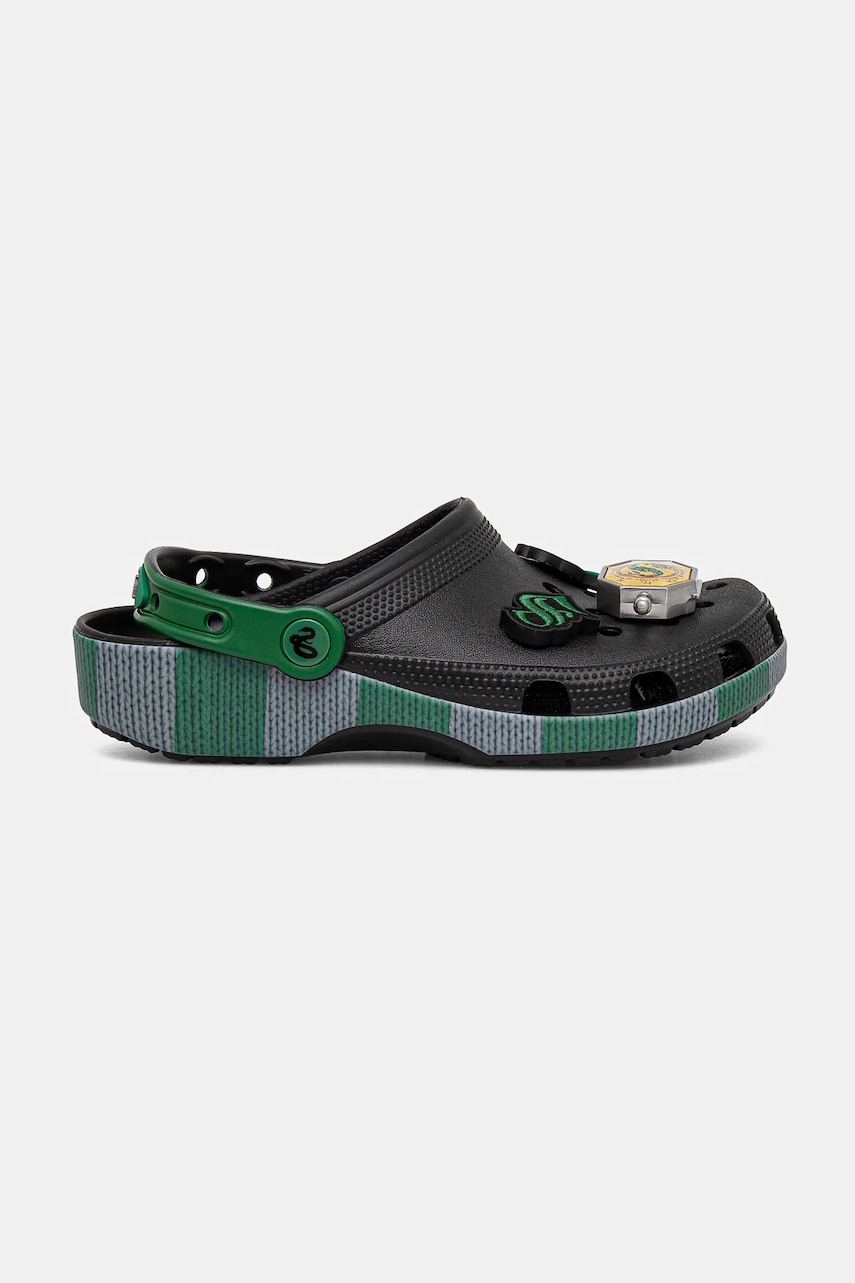 Шлепанцы Crocs Classic Slytherin Clog цвет чёрный 210527 Harry Potter Шлепанцы Crocs Classic Slytherin Clog цвет чёрный 210527 Harry Potter