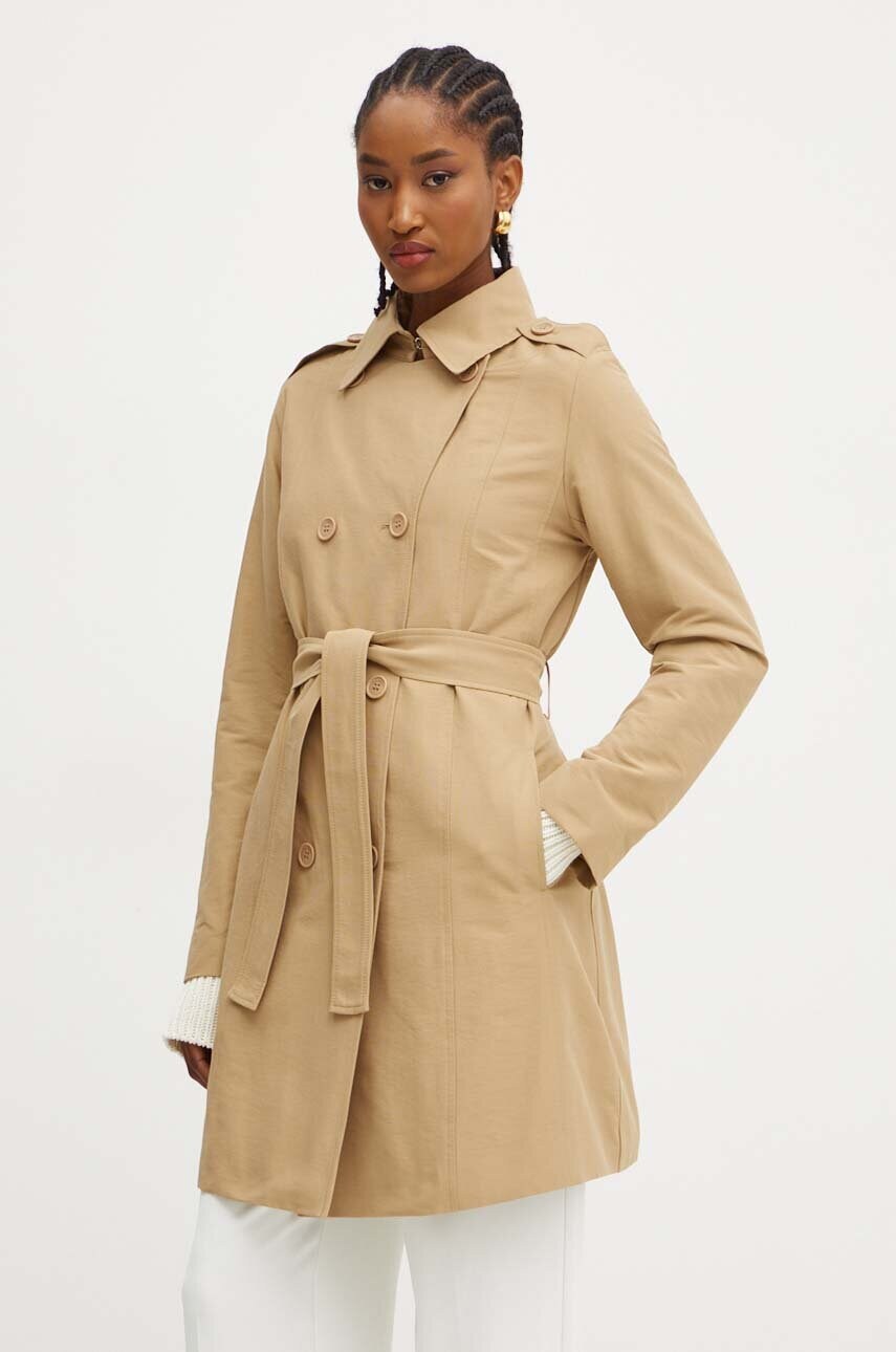 MAX&Co. trenci femei, culoarea bej, de tranzitie, 2428026014200
