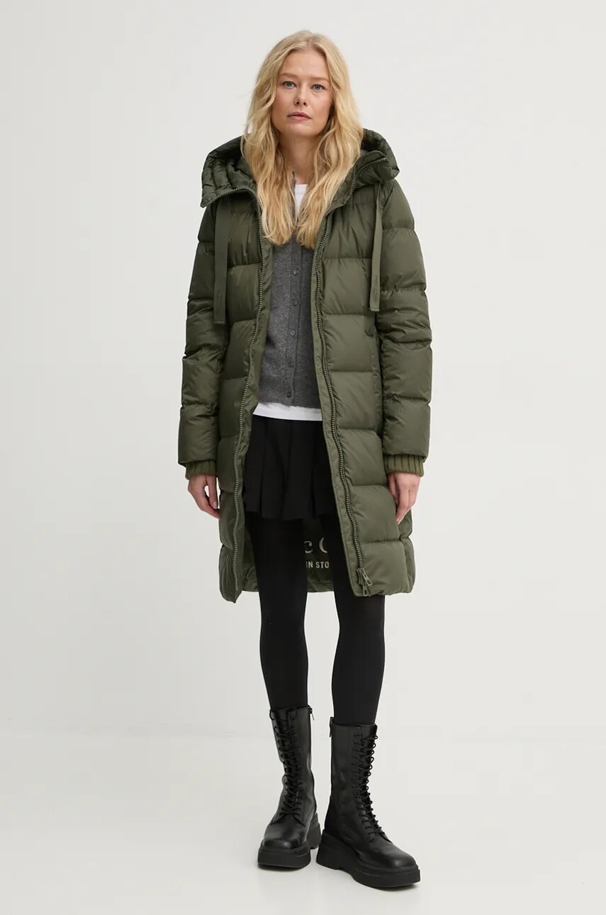 Marc O\'Polo geaca de puf femei, culoarea verde, de iarna, 409032971285