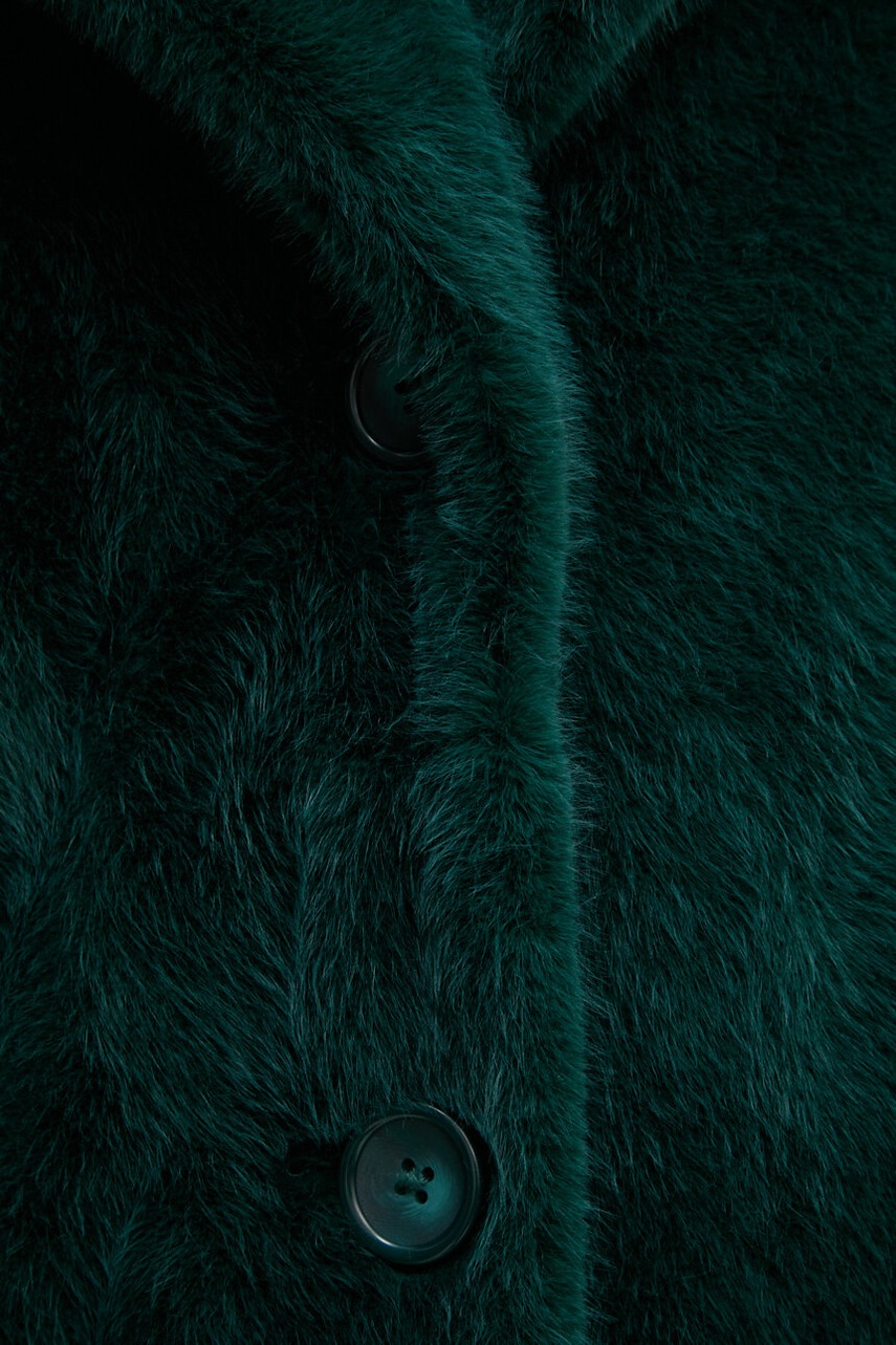 Пальто Joseph Ribkoff жіноче колір зелений перехідне oversize 243902 