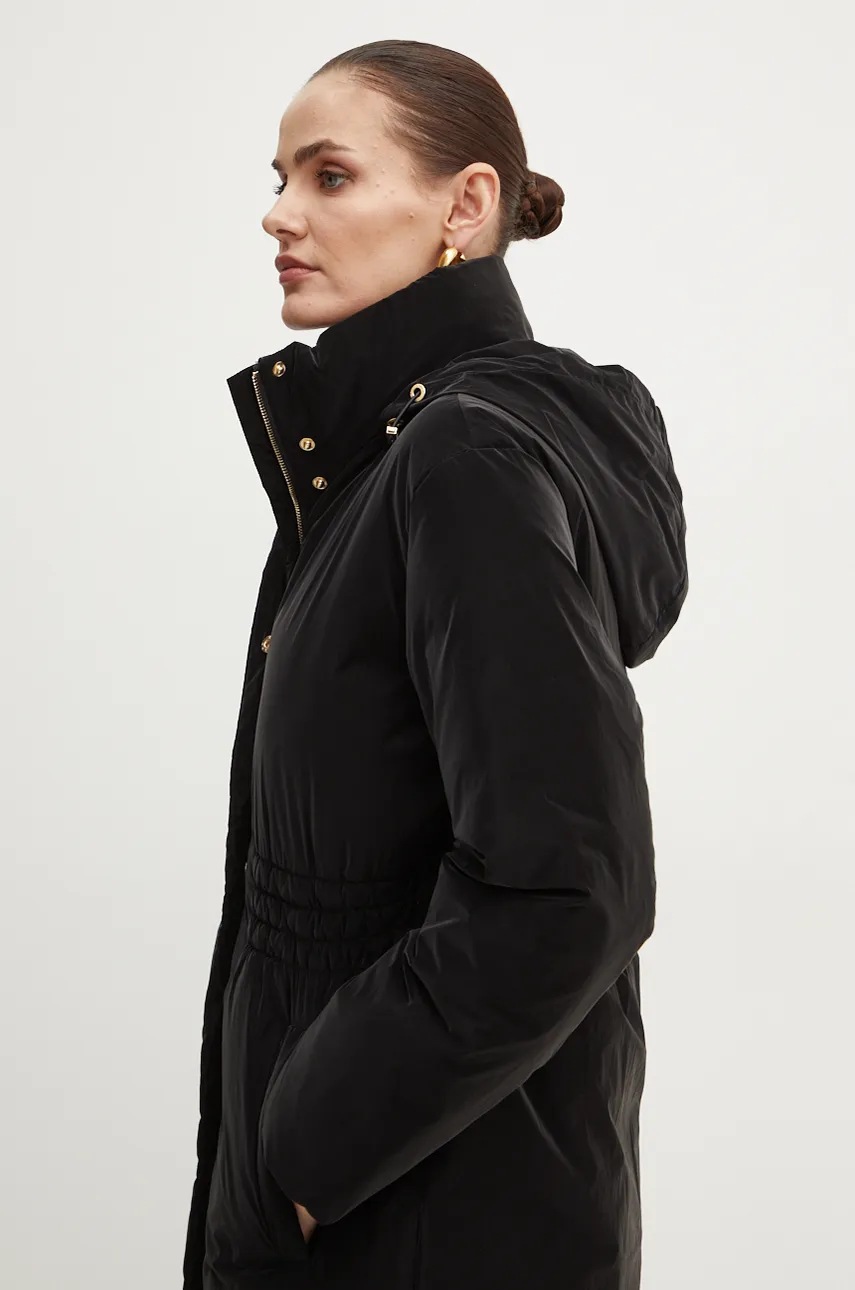 Куртка Armani Exchange жіноча колір чорний зимова 6DYL43 YN6YZ 