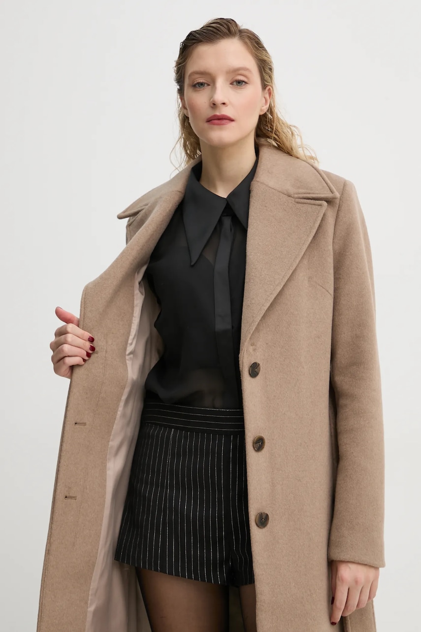 Vlněný kabát Remain 0