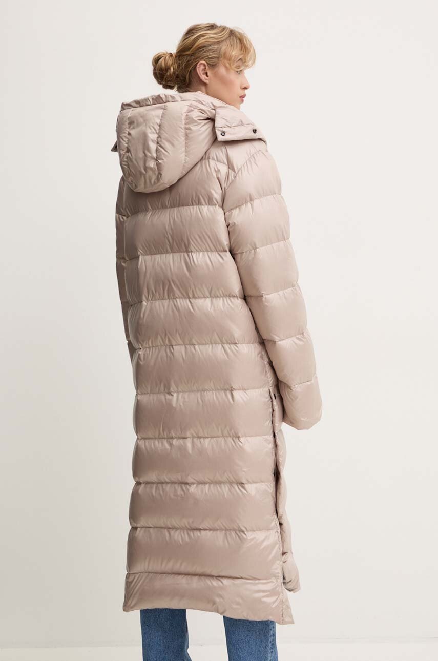Μπουφάν με επένδυση από πούπουλα MMC STUDIO PL ICELAND χρώμα: μπεζ φωτογραφία