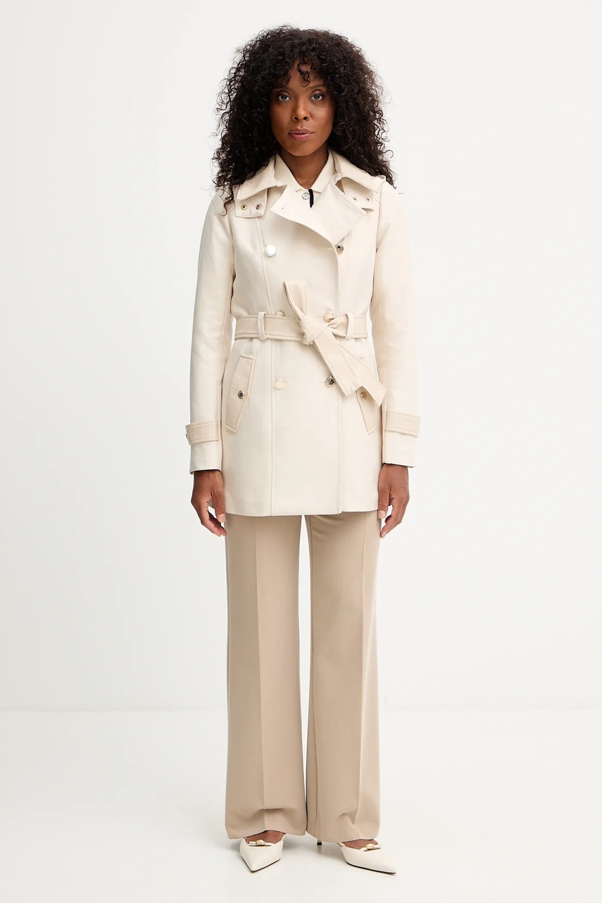 Пальто Morgan GZIMA цвет чёрный демисезонное GZIMA