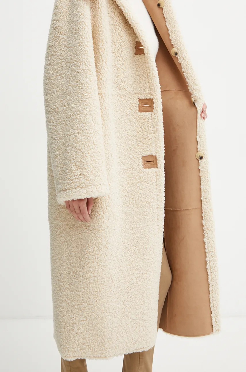 Пальто Forte Forte жіноче колір бежевий перехідне 13200_my coat 