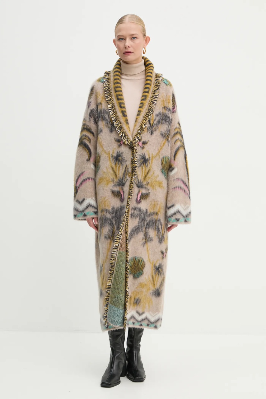 

Вълнена жилетка Forte Forte в бежово от топла материя 13364_my coat, Бежов