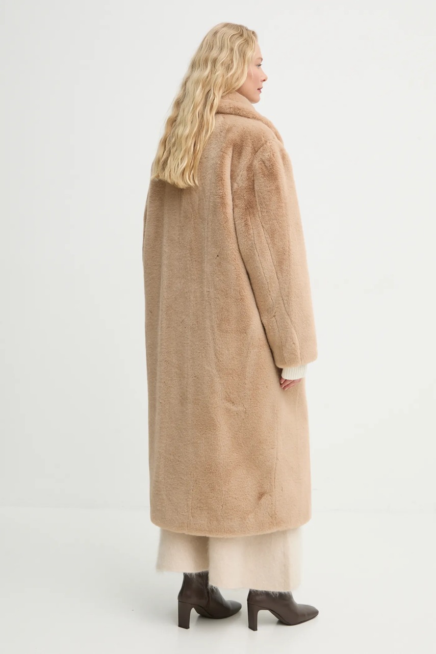 Stand Studio kabát Maria Coat női, bézs, átmeneti, oversize, 61122-9070 termék 2. képe