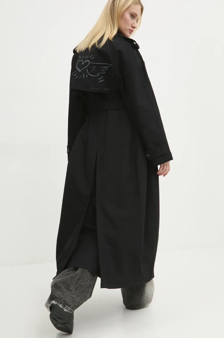 Плащ Miss Sixty цвет чёрный переходной oversize 6L3CJ2400000 Плащ Miss Sixty цвет чёрный переходной oversize 6L3CJ2400000