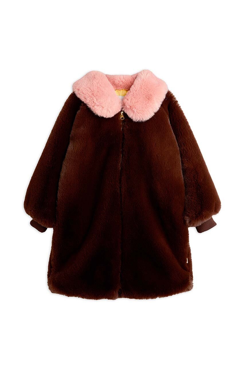 

Детско палто Mini Rodini в бордо 2471012316